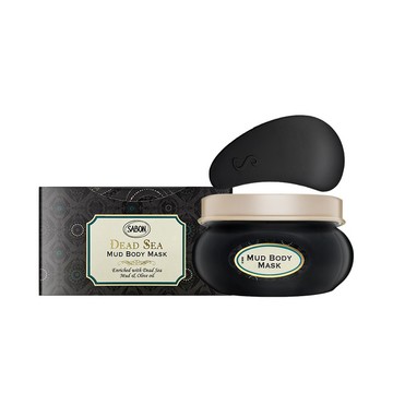 【NG良品】SABON 死海黑礦泥身體泥膜 200g