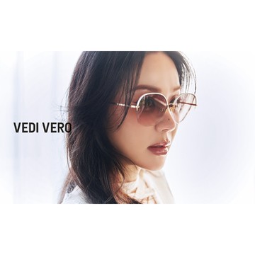 VEDI VERO 韓星 嚴正化代言 太陽眼鏡(白色+金色)VV62-WH