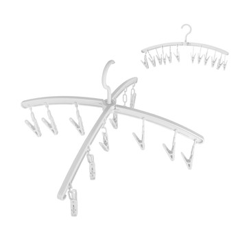 dike 十字型可折收曬衣夾12夾hlh201