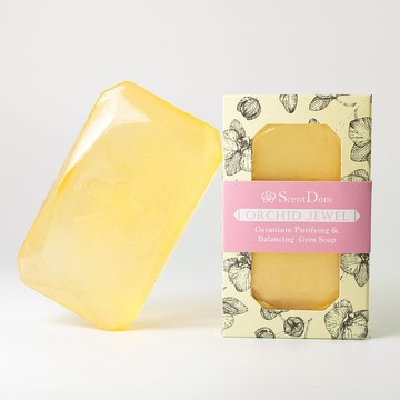 【蘭都ScentDom】天竺葵淨化平衡淨化寶石皂│品牌直營