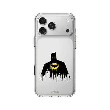 iPhone 17 Pro Max Clear Case（相機按鈕） 透明 - Batman 蝙蝠俠 - 高譚守護者