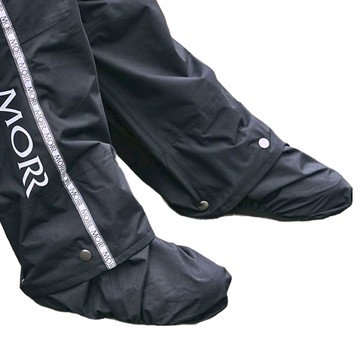 MORR Expansion 可收納延伸鞋套雨褲 防水便攜 安全反光條 防曬透氣  2L  個性黑