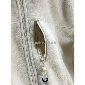防風保暖抗靜電雙面搖粒絨男女通用自發熱動態保暖戶外連帽抓絨衣