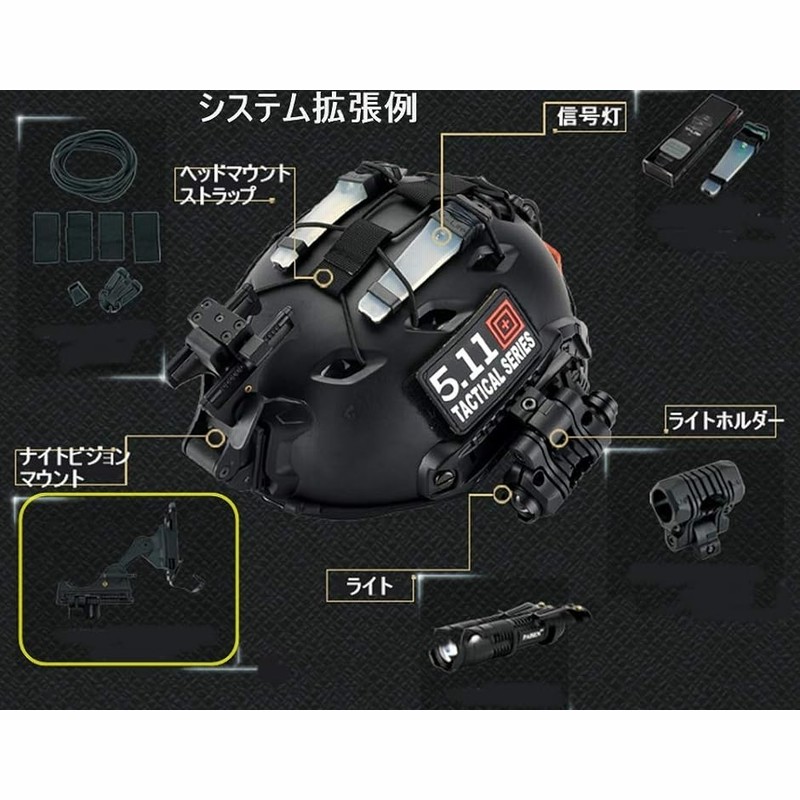NVG ナイトビジョンマウントステー メタル サバゲーヘルメット