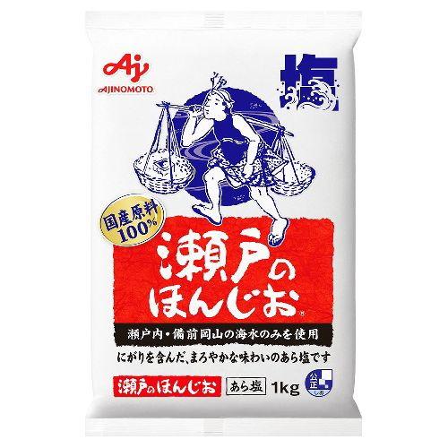 味の素 瀬戸の本塩 袋 1Kg ×10 メーカー直送