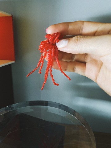 霧紅系 異星花語耳環