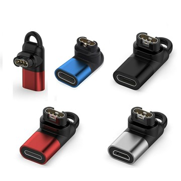 【母頭轉接頭】適用 Garmin Quatix 8 47mm 51mm 手錶 Type-C Micro V8 IOS