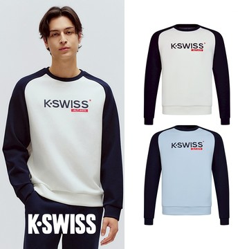 K-SWISS Knite Man To Man Tee 圓領上衣(質感生活系列)-多色任選