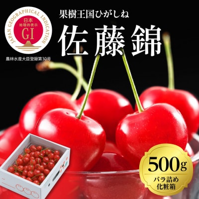 2024年産 GI「東根さくらんぼ」佐藤錦500gバラ詰め 東根農産センター提供