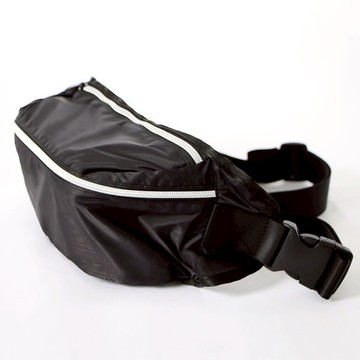 斜背/腰包兩用包．黑