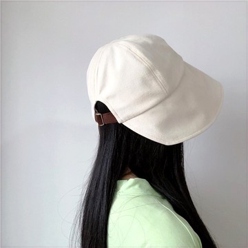 圓臉適合的帽子女度假可折疊大檐遮陽漁夫帽大頭圍網紅韓版盆帽潮