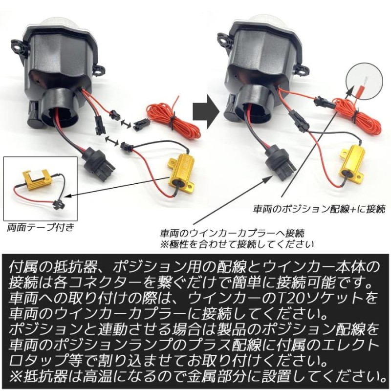 新型 ジムニー JB64 / ジムニーシエラ JB74 ポジション付き フロント