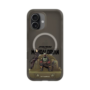 iPhone 17 AirX 本質黑 - Star Wars - The Mandalorian - 芬尼克 & 波巴·費特