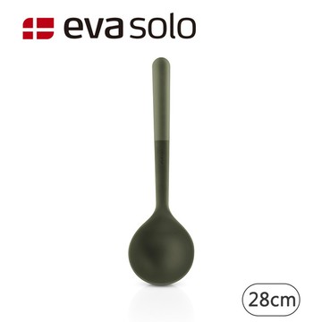 丹麥Eva Solo│Green Tool矽膠湯勺28cm-綠