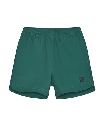 素面藍綠色快乾短褲122cm