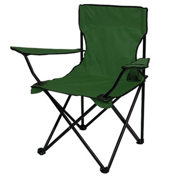 FOLDING CHAIR 便㩦扶手疊椅  綠色  1個