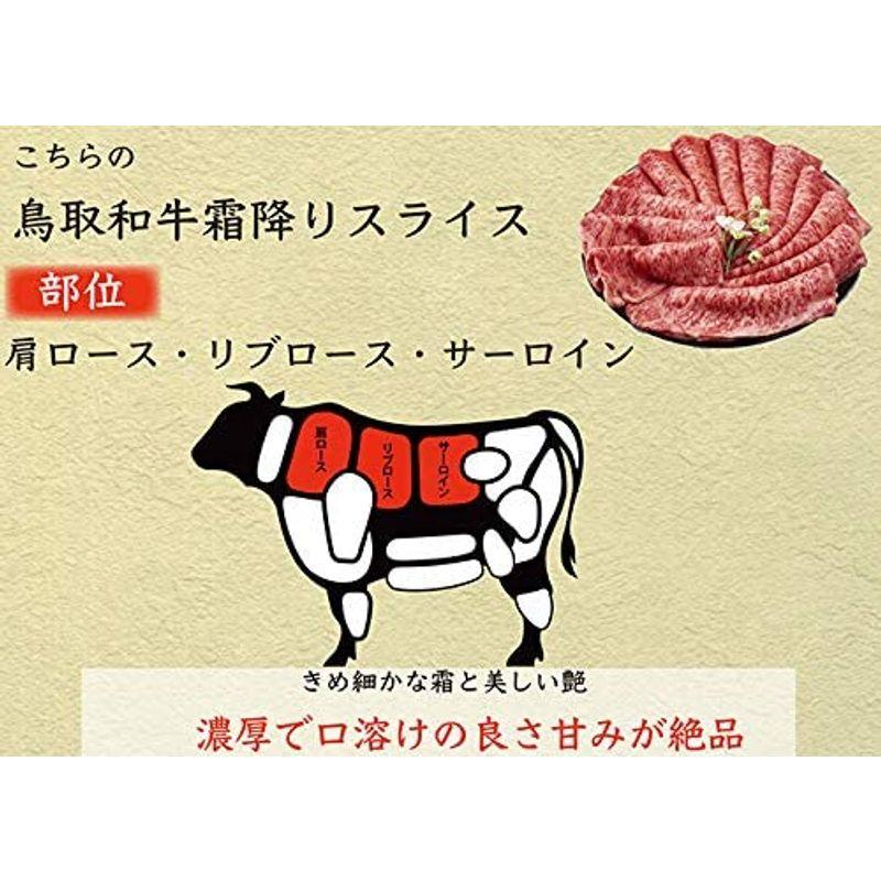 鳥取和牛ロースうすぎり(500g) すき焼き 鍋 和牛 国産牛 国産 お肉 黒毛和牛 ギフト お歳暮 内祝い 焼肉 スライス 最高級 A5ラ