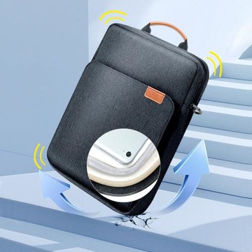 便攜單肩平板收納包筆記本電腦包11寸13寸大容量輕便收納背包通勤