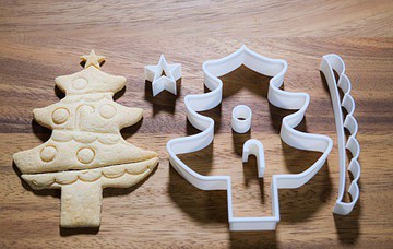 聖誕樹套裝（曲奇刀/曲奇型）