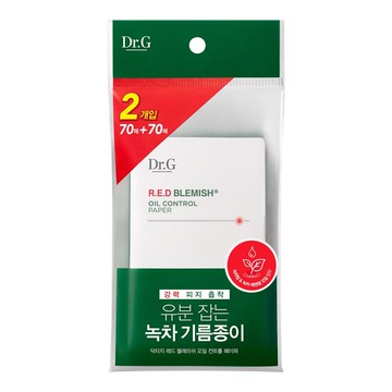 Dr. G R. E.D Blemish Oil Control Paper 70 Sheets*2ea Special Set