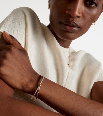 Pomellato Pomellato Together 18kt rose gold bangle with white diamonds