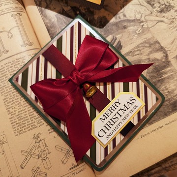 【聖誕手作小卡】立體相片機關/驚喜卡片