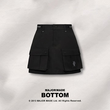 【MAJOR MADE】品牌織帶造型工裝裙褲