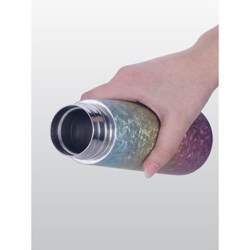 蔻盾純鈦雙層保溫杯戶外露營鈦冰晶水杯男女士養生鈦杯便攜隨手杯