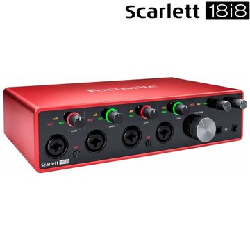 『Focusrite 錄音介面』Scarlett 18i8 (3rd Gen) 錄音介面 / 公司貨保固
