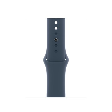 Apple 41 公釐風暴藍色運動型錶帶 - S/M