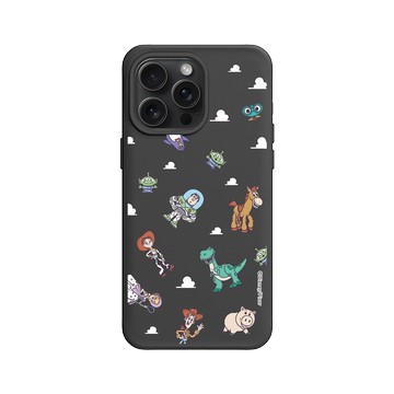 iPhone 15 Pro Max SolidX 黑 - 迪士尼-玩具總動員 Toy Story - 玩具總動員 - 角色集合與雲朵
