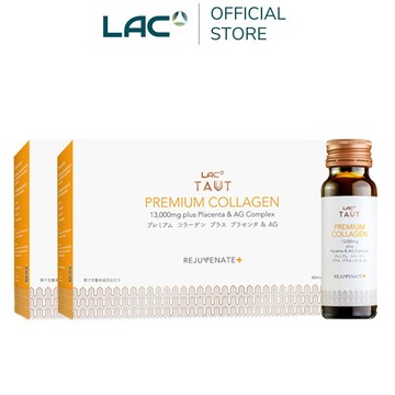 【LAC利維喜】2入組 回原膠原蛋白飲8瓶-香橙口味(馬胎盤/Q10/膠原蛋白/RDS專利/山竹果)