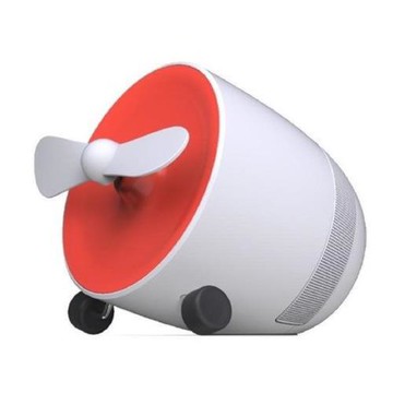 MAXIA迷你無線藍牙喇叭風扇