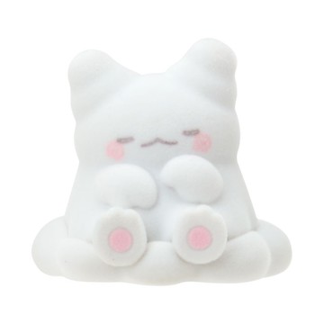 asdfkitty*三麗鷗 白雲睡午覺 造型玩偶 公仔 擺飾 裝飾品-毛毯熊莫普-日本正版