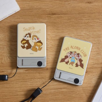 Disney經典-奇奇蒂蒂的點心時間Turbo極速輕薄磁吸行動電源