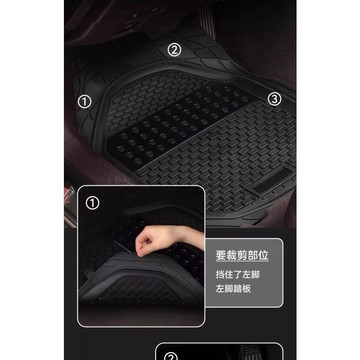 超值下殺 台灣熱賣🔥汽車腳踏墊 通用型 主駕駛腳墊 副駕駛踏墊 耐磨防水 耐髒脚踏墊 金剛盆 自由裁剪 防滑墊 防髒墊