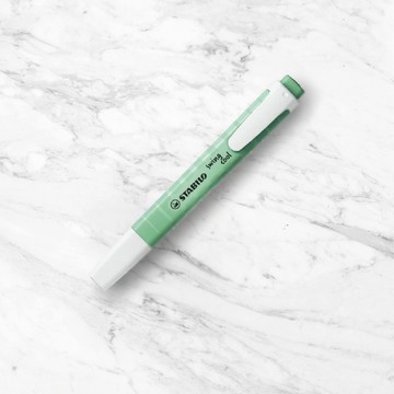 【stabilo】樂酷馬卡龍色螢光筆-淡薄荷綠(原廠正貨)