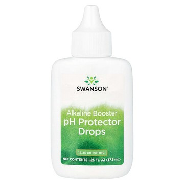 Swanson Vitamins, 鹼性加強劑，pH 保護劑精華，1.25 液量盎司（37.5 毫升）。