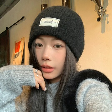 【巴黎精品】現貨+預購 毛帽針織帽-保暖簡約時尚羊毛舒適套頭護耳女帽子5色a1ip16