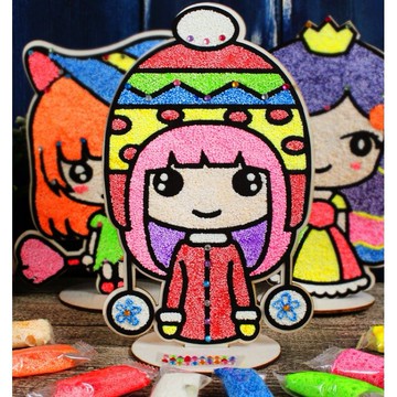 【台灣出貨】立體雪花泥畫 珍珠泥 兒童玩具 兒童節 手做玩具 兒童diy 泥畫 兒童節玩具 手工 益智玩具【HT91】