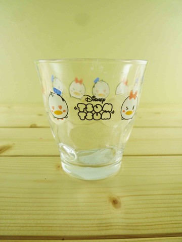 【震撼精品百貨】Donald_唐老鴨~透明玻璃杯-Q版