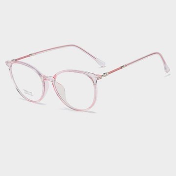 新款ins平光鏡烤漆透明素顏搭配女TR90配度數眼鏡男 可配近視