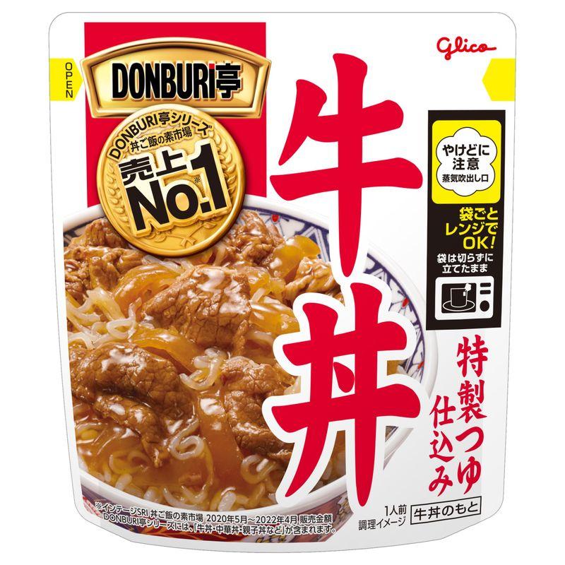 グリコ DONBURI亭 牛丼 180g×5個(袋ごと電子レンジOK)