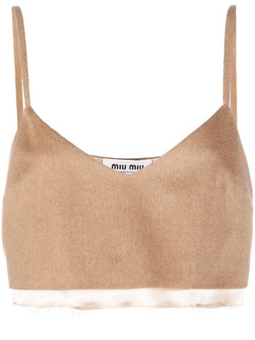 Miu Miu Cropped Top