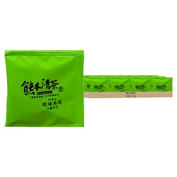 熊本清茶 阿里山輕焙烏龍立體茶包 30包 3g 1盒