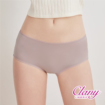 【Clany可蘭霓】 抗菌親膚天絲棉Protimo中腰高彈內褲 M-XL 燕麥膚 2230-15