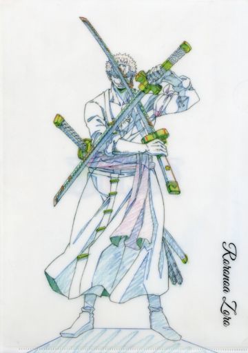 羅羅亞?索隆A4文件夾航海王One Piece航海王One Piece.COM ILLUSTRATION WORKS