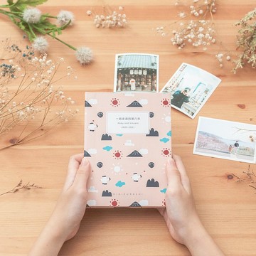 客製 精裝手作相本【日落鳥語】相片書/週年紀念/生日/聖誕禮物