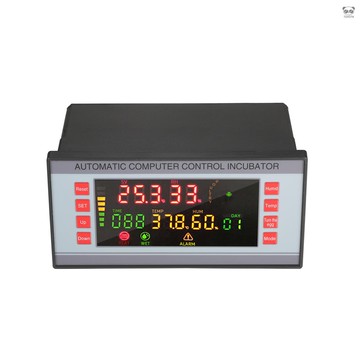 LED彩屏全自動孵化機控溫設備 孵化機控制器 溫溼度控制 翻蛋、換氣調整 超溫警報 兩種自動孵化方式 五種蛋類型