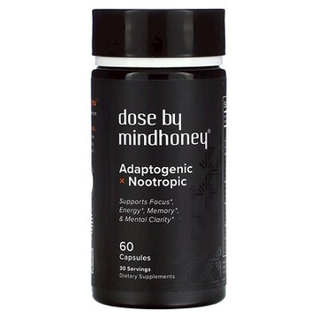 Mindhoney, Dose，適應原性利智配方，60 粒膠囊